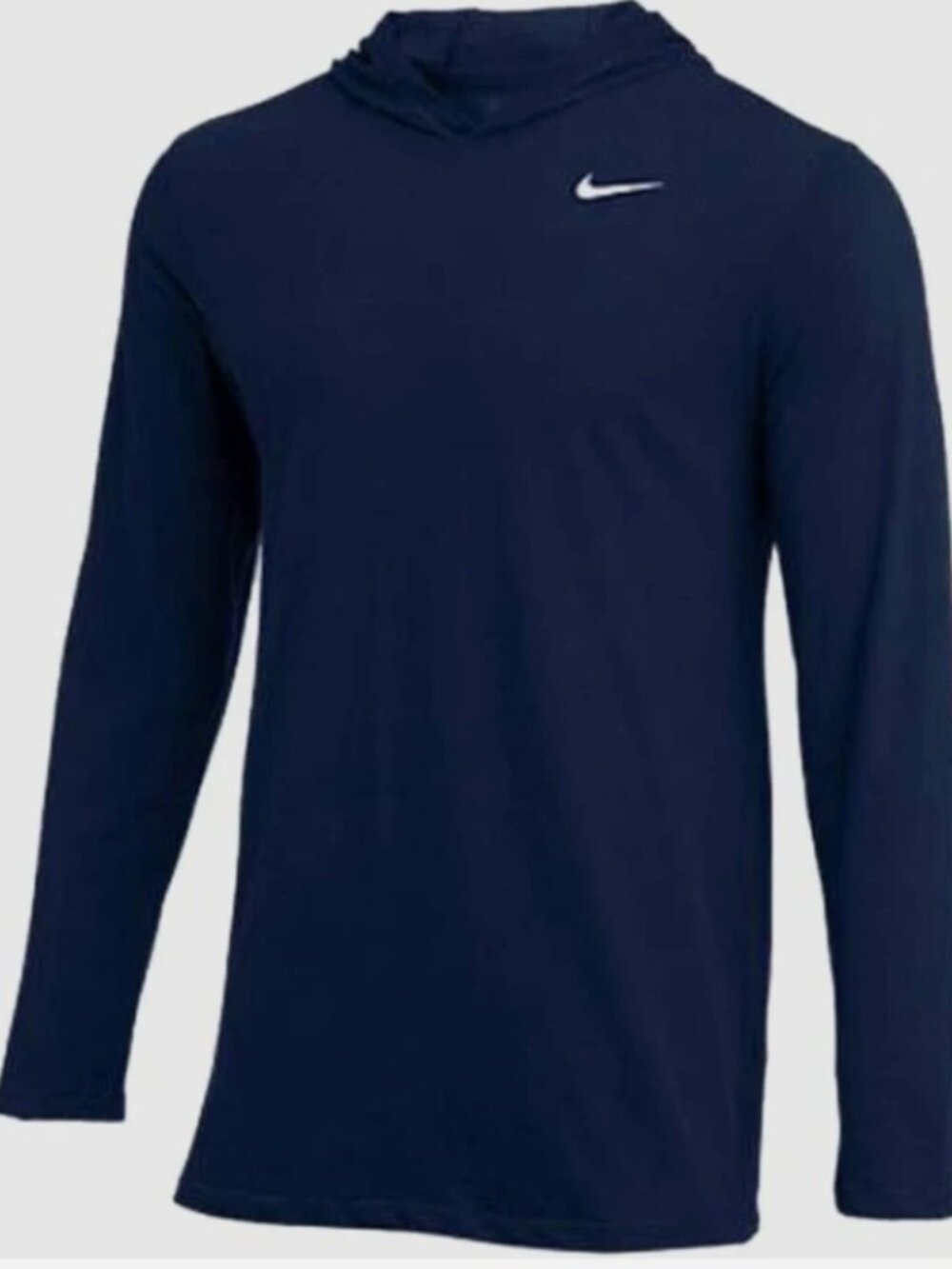 Nike Men's Dri-fit Long Sleeve Hoodie Tee L NWT